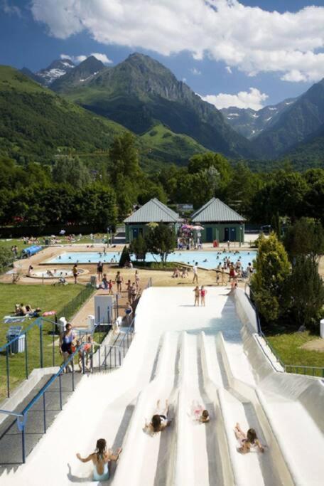 Appart 4-6 Pers Au Pied Des Pistes - Val Louron Génos المظهر الخارجي الصورة